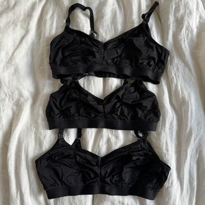 BODILY Pumping and Nursing Bras (set of 3)